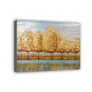 Forest Hand Painted Oil Painting / Canvas Wall Art HD010604