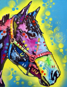Horse Hand Painted Oil Painting / Canvas Wall Art UK HD010614