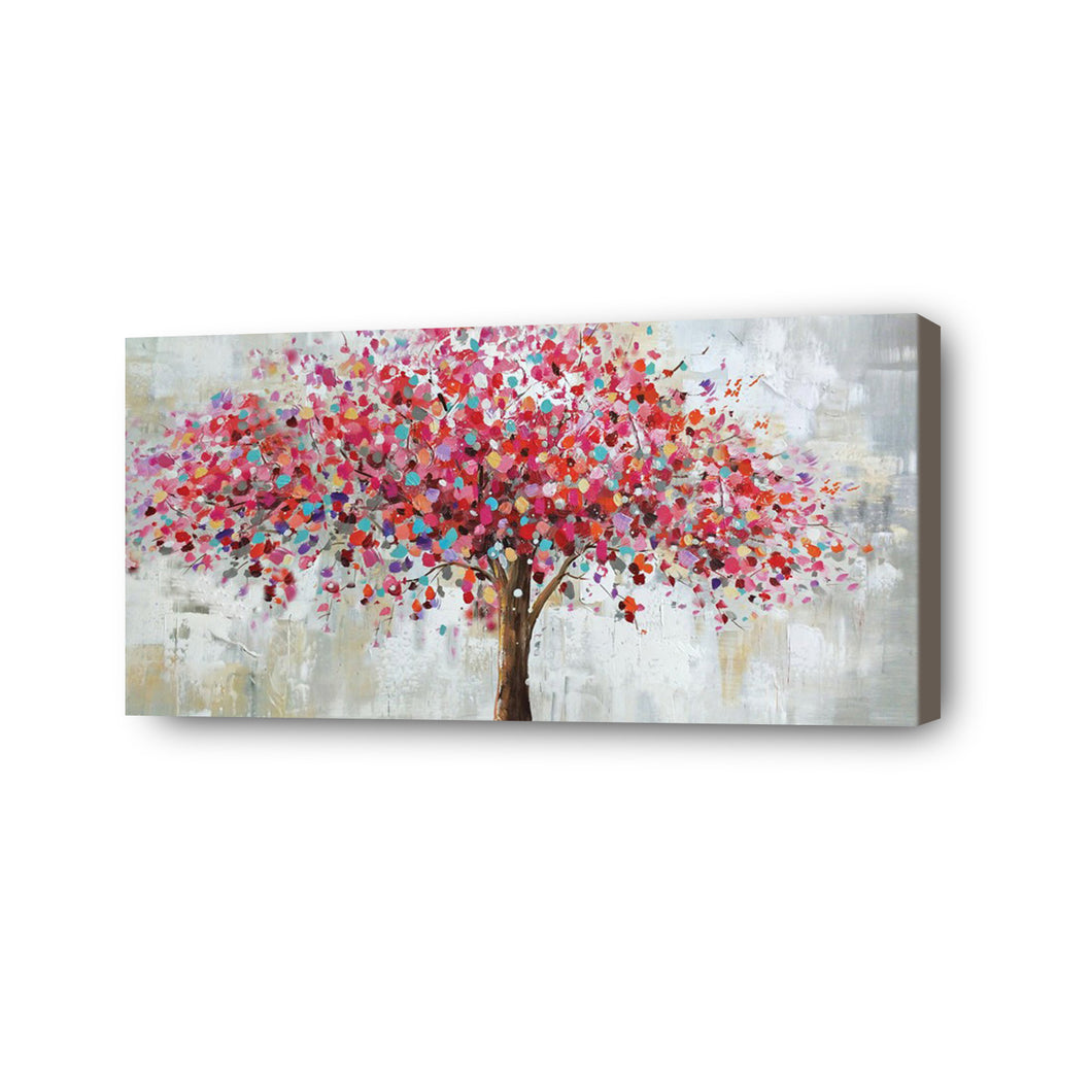 Tree Hand Painted Oil Painting / Canvas Wall Art HD010618