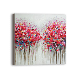 Tree Hand Painted Oil Painting / Canvas Wall Art UK HD010620