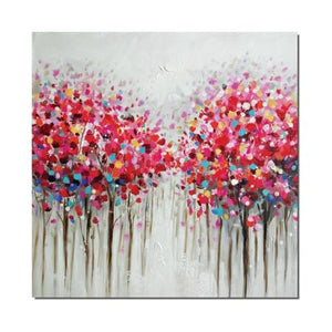 Tree Hand Painted Oil Painting / Canvas Wall Art UK HD010620