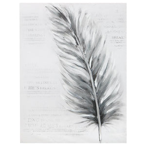 Feather Hand Painted Oil Painting / Canvas Wall Art UK HD010625