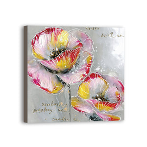 Flower Hand Painted Oil Painting / Canvas Wall Art UK HD010634