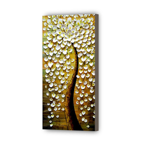 Tree Hand Painted Oil Painting / Canvas Wall Art UK HD010639