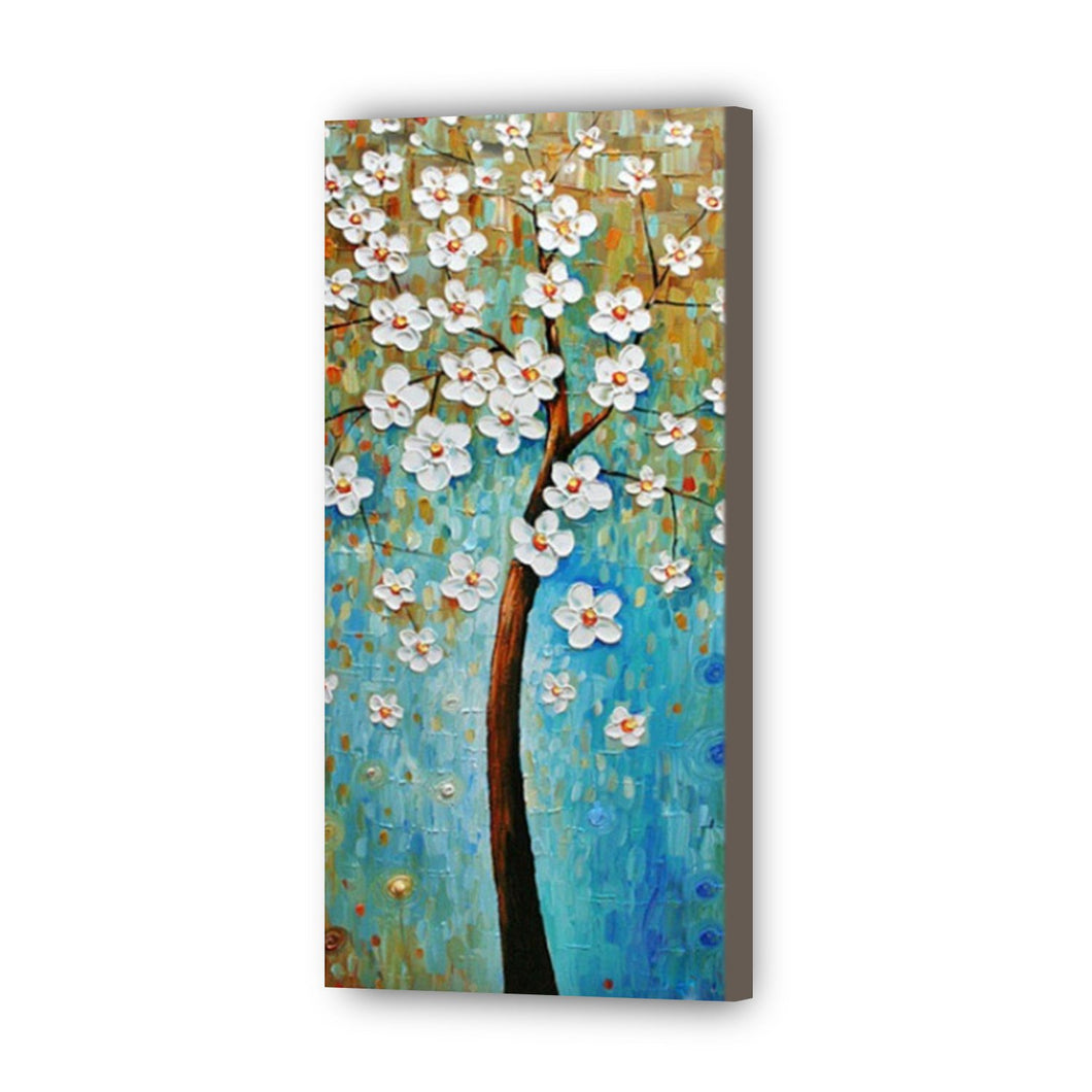 Tree Hand Painted Oil Painting / Canvas Wall Art UK HD010642