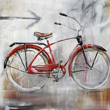 Load image into Gallery viewer, Bicycle Hand Painted Oil Painting / Canvas Wall Art UK HD010805
