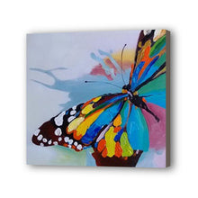 Load image into Gallery viewer, Butterfly Hand Painted Oil Painting / Canvas Wall Art UK HD010922
