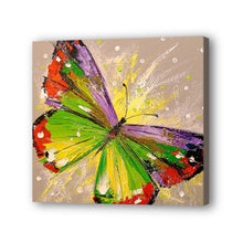 Load image into Gallery viewer, Butterfly Hand Painted Oil Painting / Canvas Wall Art UK HD010923

