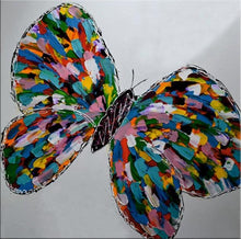 Load image into Gallery viewer, Butterfly Hand Painted Oil Painting / Canvas Wall Art UK HD010929
