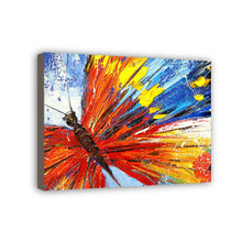 Load image into Gallery viewer, Butterfly Hand Painted Oil Painting / Canvas Wall Art HD010934
