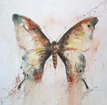 Load image into Gallery viewer, Butterfly Hand Painted Oil Painting / Canvas Wall Art UK HD010980
