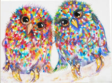 Load image into Gallery viewer, Owl Hand Painted Oil Painting / Canvas Wall Art UK HD010987
