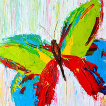 Load image into Gallery viewer, Butterfly Hand Painted Oil Painting / Canvas Wall Art UK HD010988
