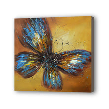 Load image into Gallery viewer, Butterfly Hand Painted Oil Painting / Canvas Wall Art UK HD011003

