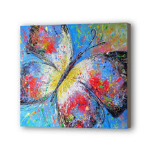 Load image into Gallery viewer, Butterfly Hand Painted Oil Painting / Canvas Wall Art UK HD011016
