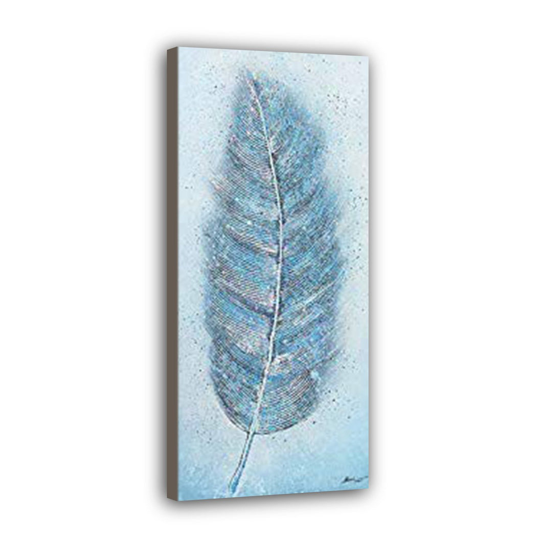 Leaf Hand Painted Oil Painting / Canvas Wall Art UK HD011155