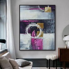 Load image into Gallery viewer, Abstract Hand Painted Oil Painting / Canvas Wall Art HD06590
