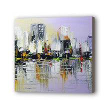 Load image into Gallery viewer, City Hand Painted Oil Painting / Canvas Wall Art HD06603

