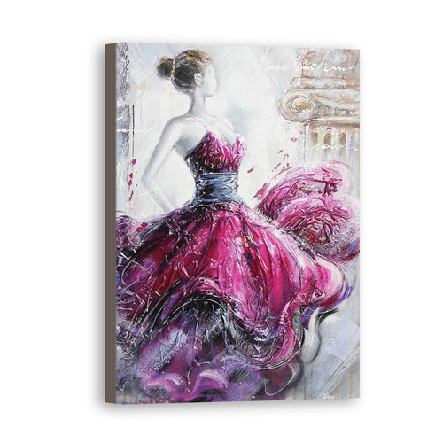 Dancer Hand Painted Oil Painting / Canvas Wall Art UK HD06617