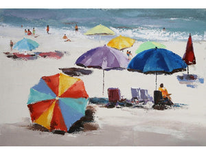 Beach Hand Painted Oil Painting / Canvas Wall Art UK HD06626