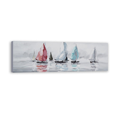 Boat Hand Painted Oil Painting / Canvas Wall Art UK HD06649