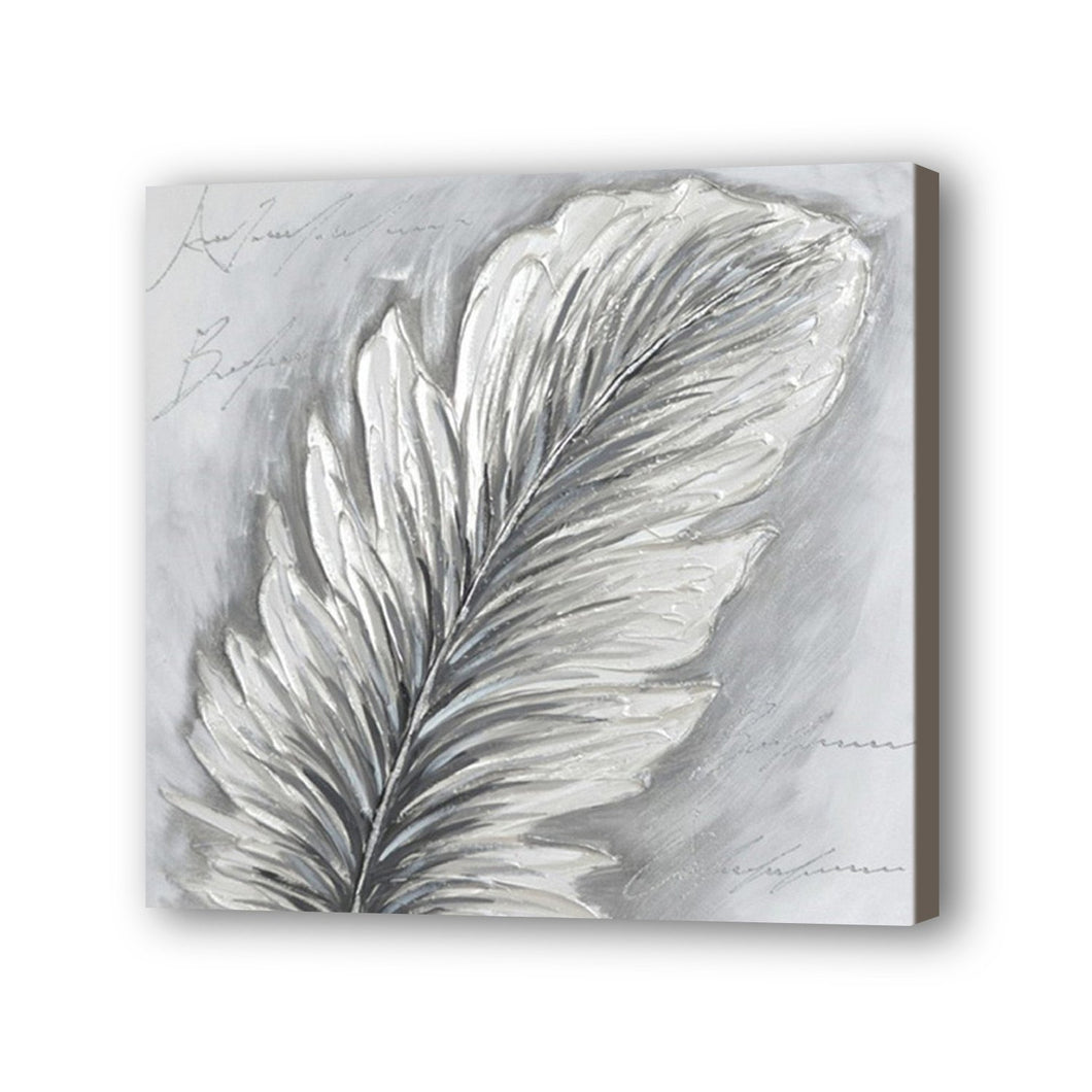 Leaf Hand Painted Oil Painting / Canvas Wall Art UK HD06656