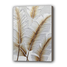 Load image into Gallery viewer, Leaf Hand Painted Oil Painting / Canvas Wall Art UK HD06662
