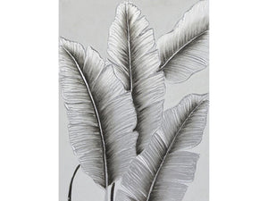 Leaf Hand Painted Oil Painting / Canvas Wall Art UK HD06663