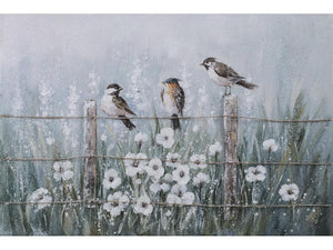 Bird Hand Painted Oil Painting / Canvas Wall Art UK HD06664