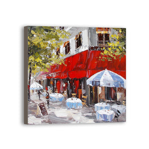 Street Hand Painted Oil Painting / Canvas Wall Art UK HD06680