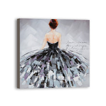 Load image into Gallery viewer, Girl Hand Painted Oil Painting / Canvas Wall Art UK HD06683
