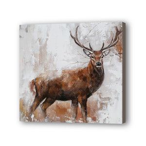 Bull Hand Painted Oil Painting / Canvas Wall Art UK HD06690