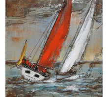 Load image into Gallery viewer, Boat Hand Painted Oil Painting / Canvas Wall Art UK HD06693
