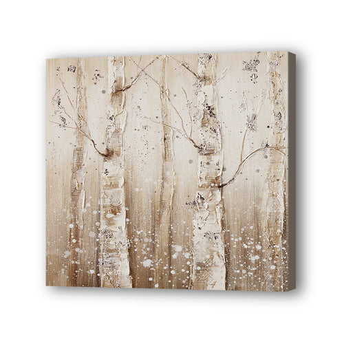 Tree Hand Painted Oil Painting / Canvas Wall Art UK HD06715