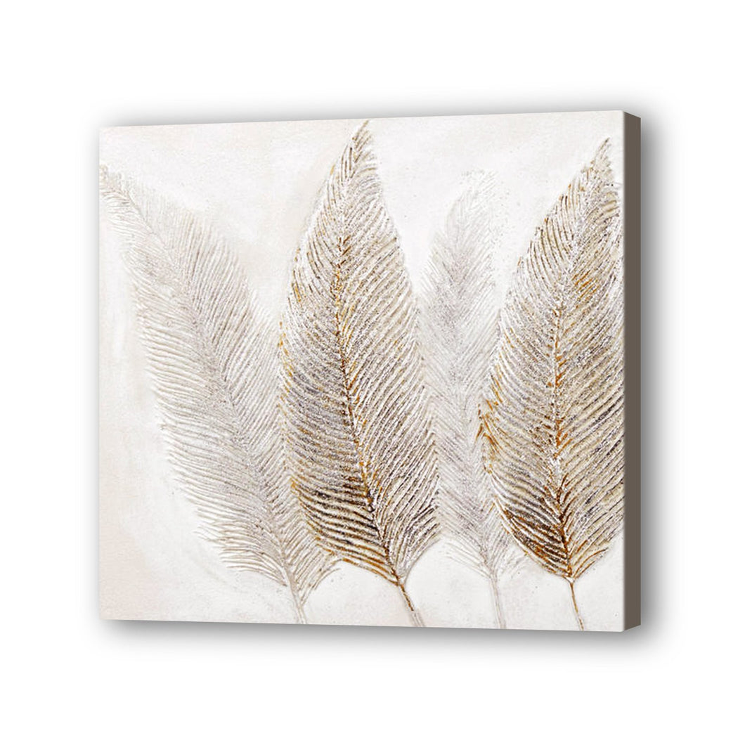 Leaf Hand Painted Oil Painting / Canvas Wall Art UK HD06723