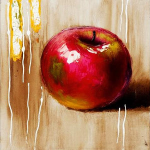 Apple Hand Painted Oil Painting / Canvas Wall Art UK HD06725