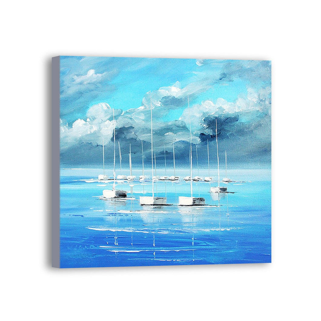 Boat Hand Painted Oil Painting / Canvas Wall Art UK HD06747