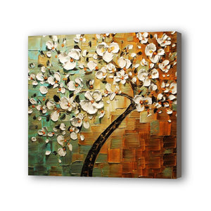 Tree Hand Painted Oil Painting / Canvas Wall Art UK HD06750
