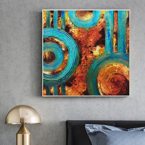Abstract Hand Painted Oil Painting / Canvas Wall Art HD06755
