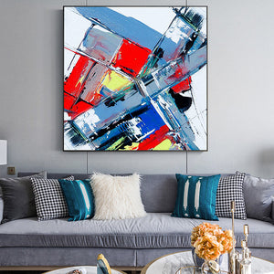 Abstract Hand Painted Oil Painting / Canvas Wall Art HD06789
