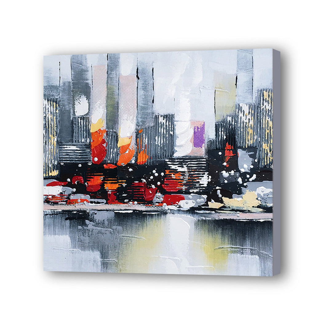 City Hand Painted Oil Painting / Canvas Wall Art UK HD06825