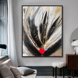 Abstract Art Hand Painted Oil Painting / Canvas Wall Art HD06861