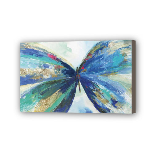 Butterfly Hand Painted Oil Painting / Canvas Wall Art UK HD06864