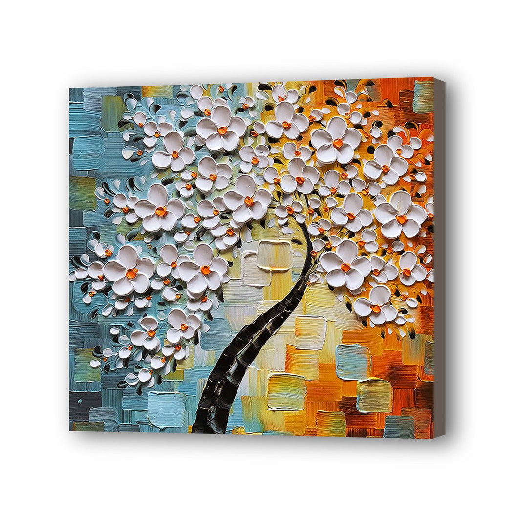 Abstract Art Tree Hand Painted Oil Painting / Canvas Wall Art UK HD06959