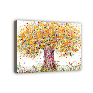 Tree Hand Painted Oil Painting / Canvas Wall Art HD06960