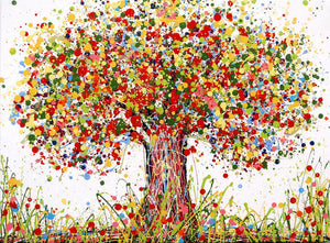 Tree Hand Painted Oil Painting / Canvas Wall Art UK HD06961