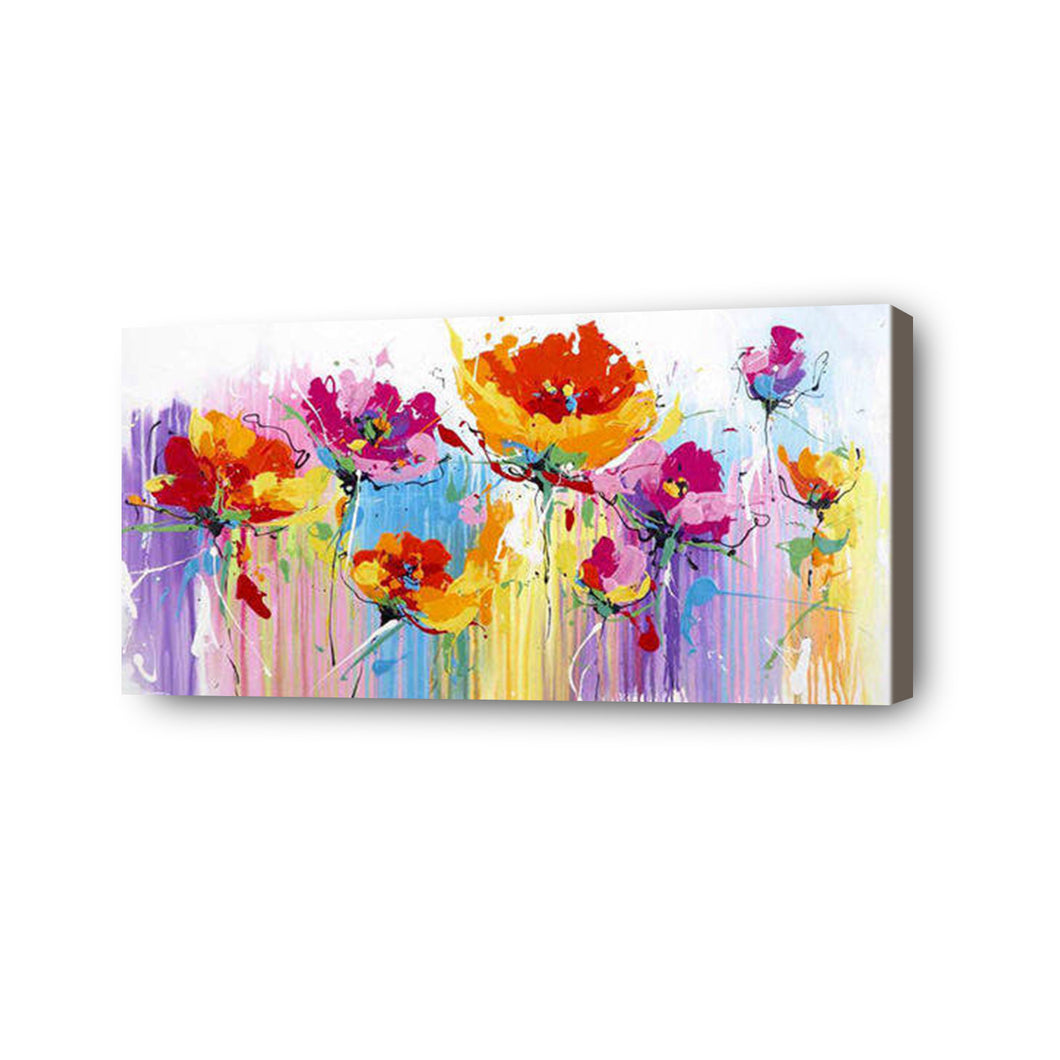 Flower Hand Painted Oil Painting / Canvas Wall Art HD06970