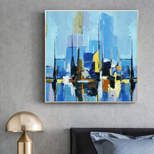Abstract Art Hand Painted Oil Painting / Canvas Wall Art HD06989