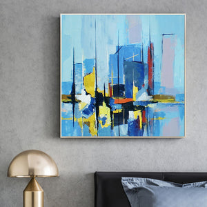 Abstract Art Hand Painted Oil Painting / Canvas Wall Art HD06990