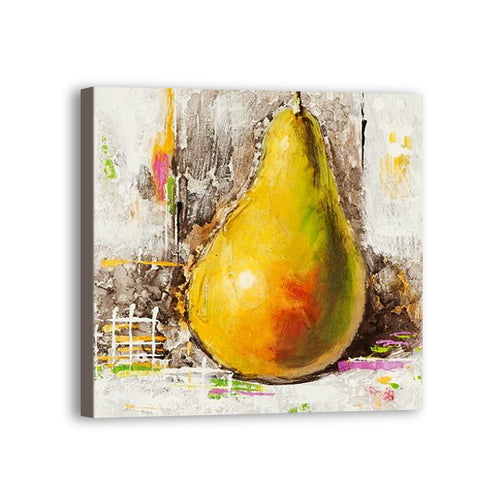 Pear Hand Painted Oil Painting / Canvas Wall Art UK HD06994